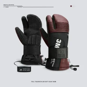 Kevlar Crab Gloves for Skiing/Snowboarding - Zabarvan