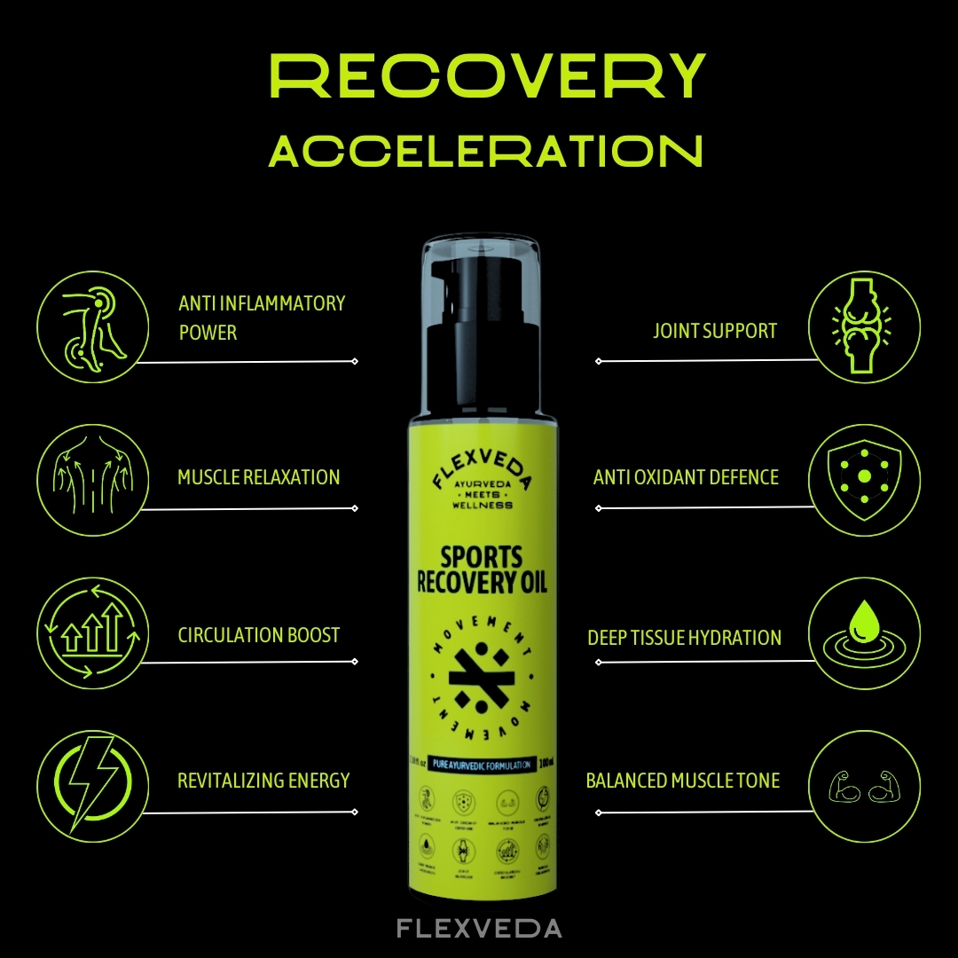 Flexveda's sports recovery oil - Image 2