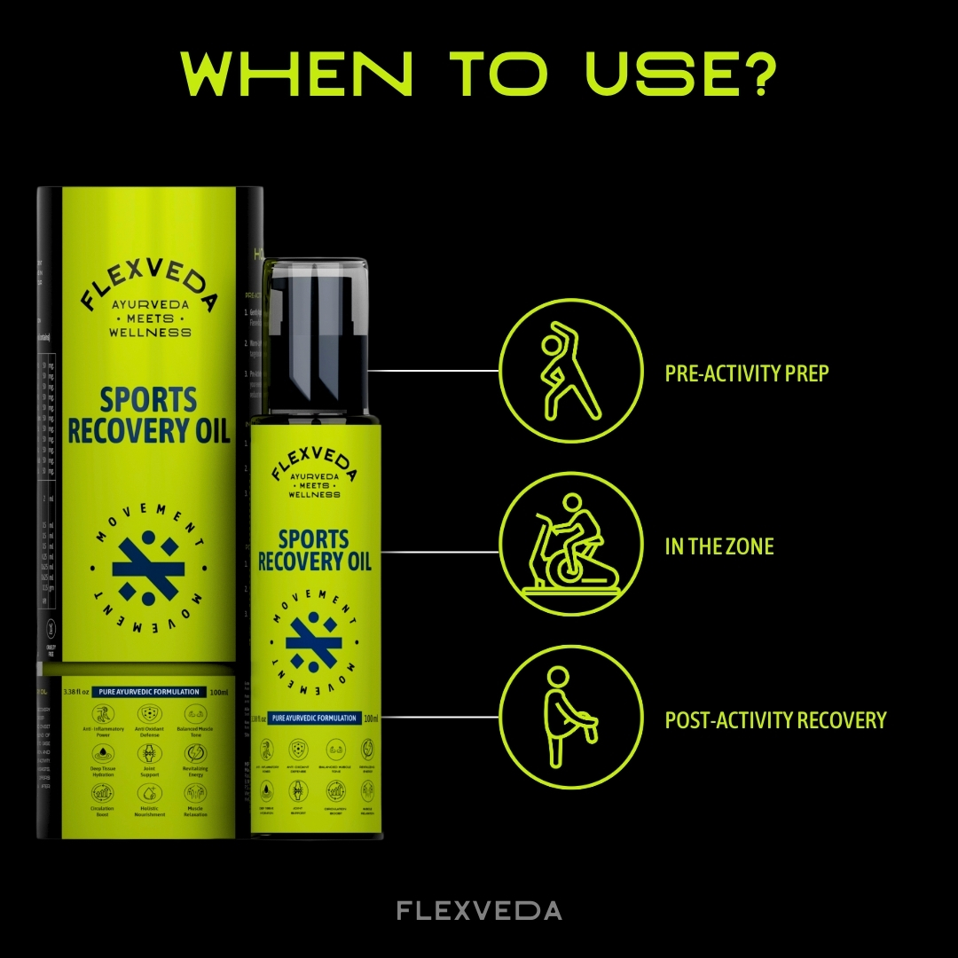 Flexveda's sports recovery oil - Image 5