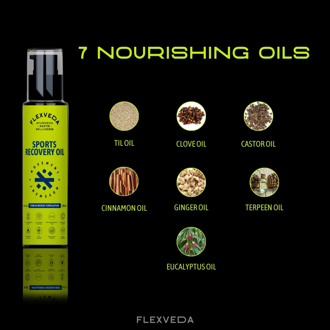 Flexveda's sports recovery oil - Image 4