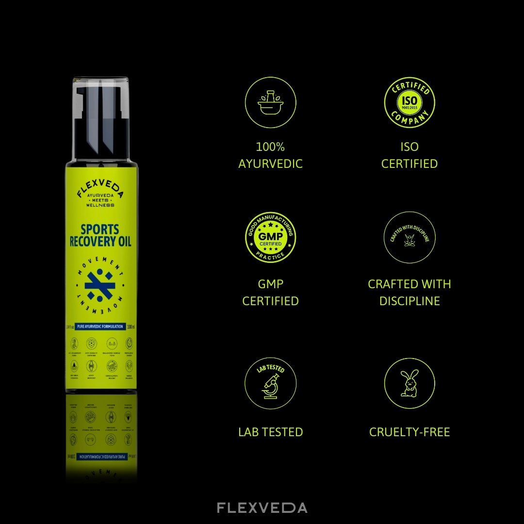 Flexveda's sports recovery oil - Image 6